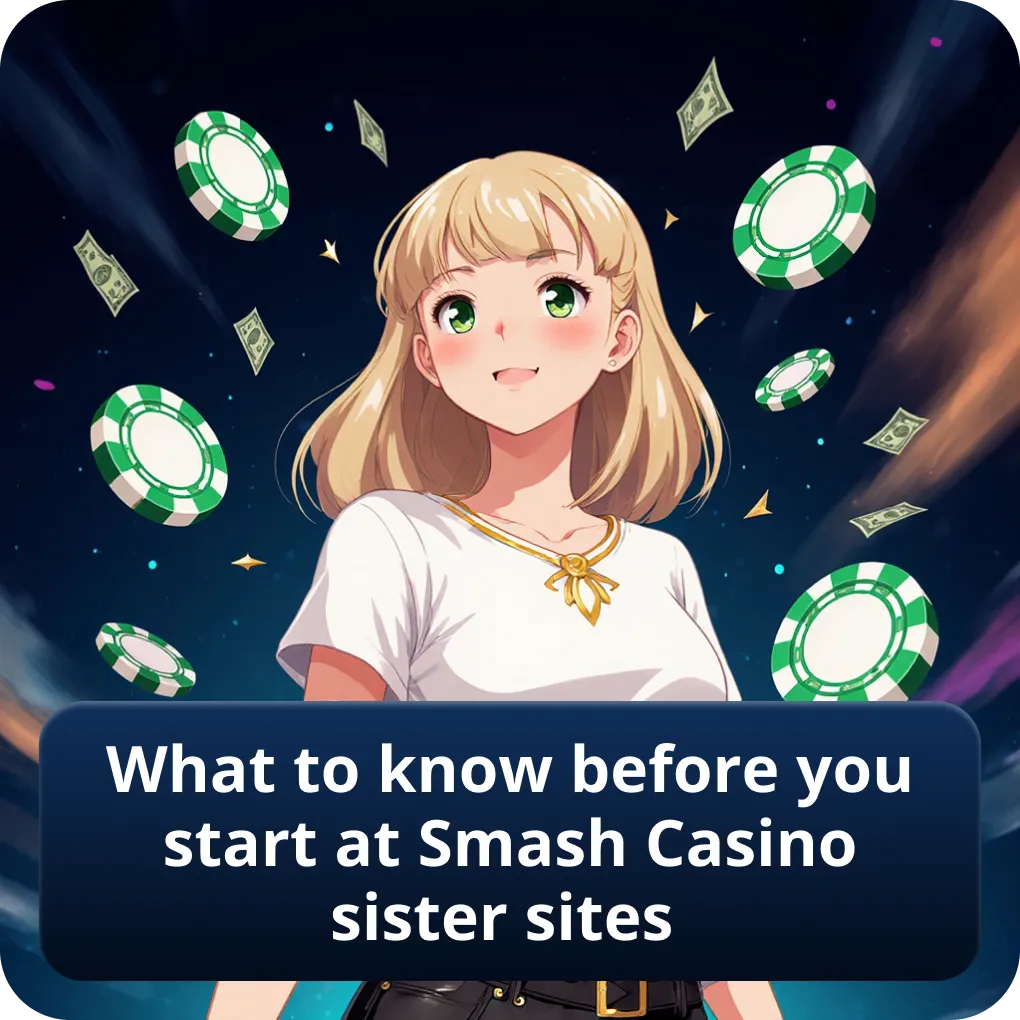 What to know before you start at Smash Casino sister sites