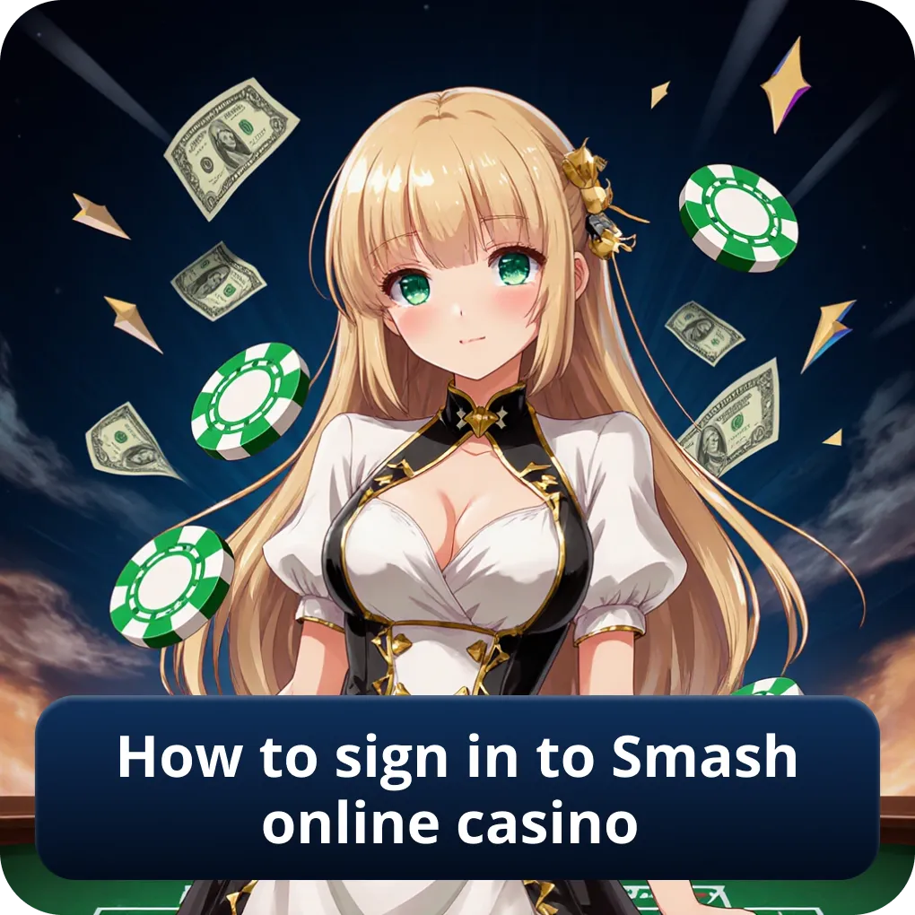 How to sign in to Smash online casino